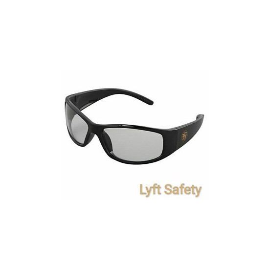 Smith & Wesson Elite Black Smoke Anti-Fog Safety Glasses Eye Protection 3-Pair image {1}