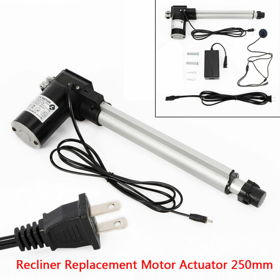 DC 24V Electric Power Recliner Motor Replacement Kit Actuator Chair Lift 250mm image {2}