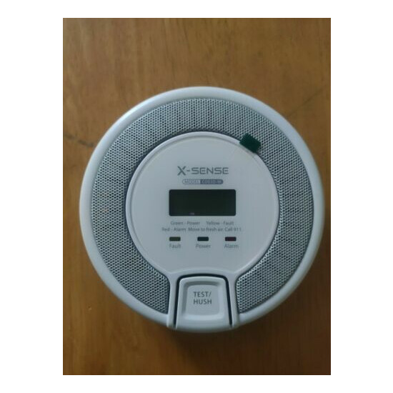 X-Sense COO3D-W Carbon Monoxide Alarm New - damaged box image {3}