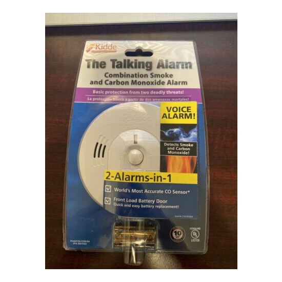 Kidde - The Talking Alarm - Smoke and Carbon Monoxide - NEW & SEALED ! image {1}