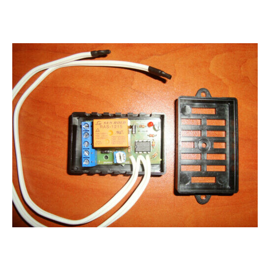 DIFFERENTIAL THERMOSTAT SOLAR WATER HEATING PUMP CONTROLLER 12V 10A LONG SENSORS image {1}