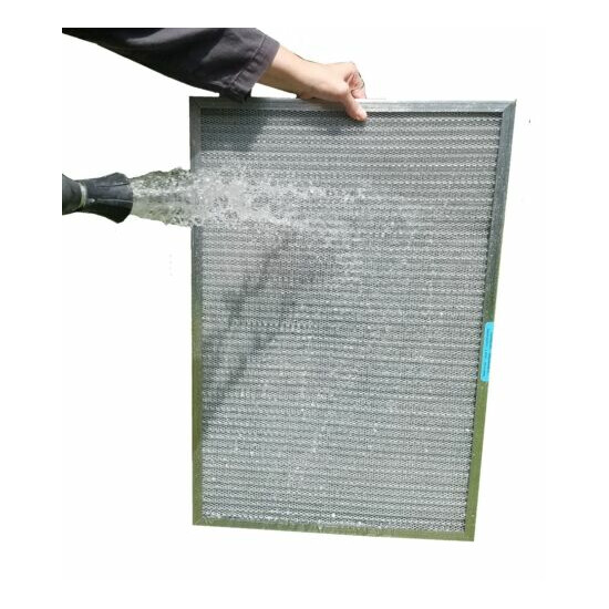 ALLERGY MAGNET Washable, Permanent, Electrostatic Furnace Air Filter - 14x22x1 image {2}