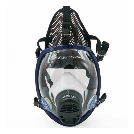 Full/Half Face Gas Mask Respirator Painting Spraying Safety Protection Facepiece image {29}