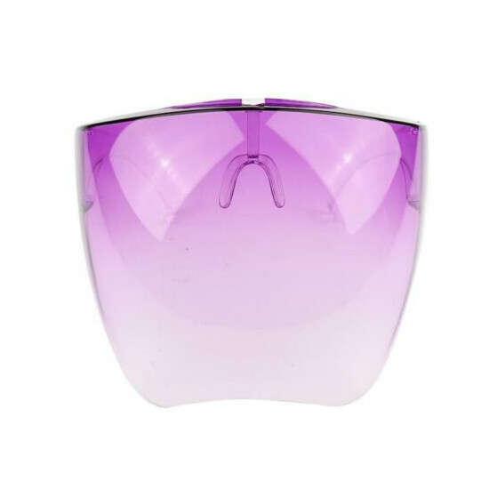 Clear Face Shield Mask Transparent Reusable Glasses Visor Anti-Spray Fog Goggles image {9}