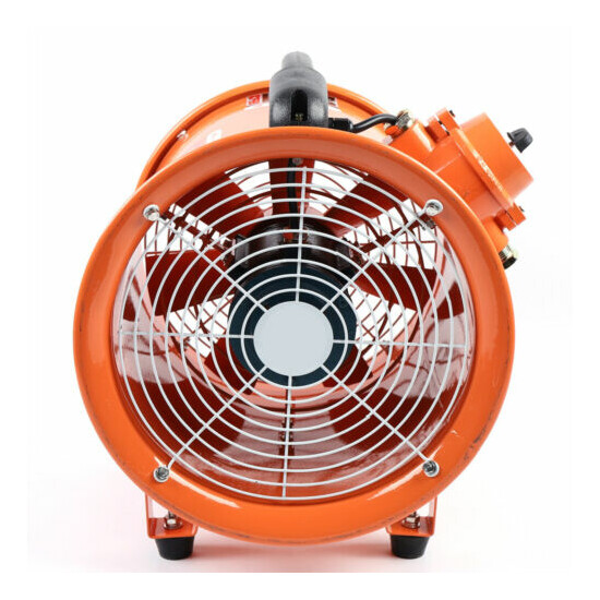12" Tube Axial Fan- 1/2 Hp- 1 Phase- 2,191 CFM - Ventilator Explosion Proof 110V image {3}
