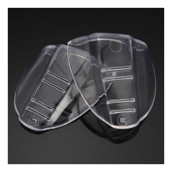 2 Pairs Side Shields for Eye Glasses Slip On Safety Glasses Shield Universal image {5}