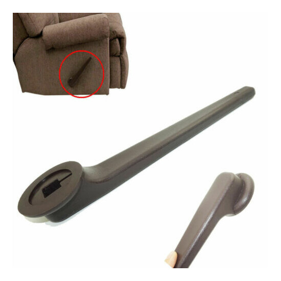 1X Recliner Sofas Chair Sofa Couches Handle lever hard plastic ， 25.7 cm long image {2}