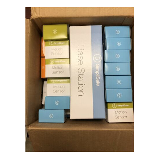 SimpliSafe2 Model: SSCS2 Complete Custom Package Total 28 pcs Brand New in Box image {2}