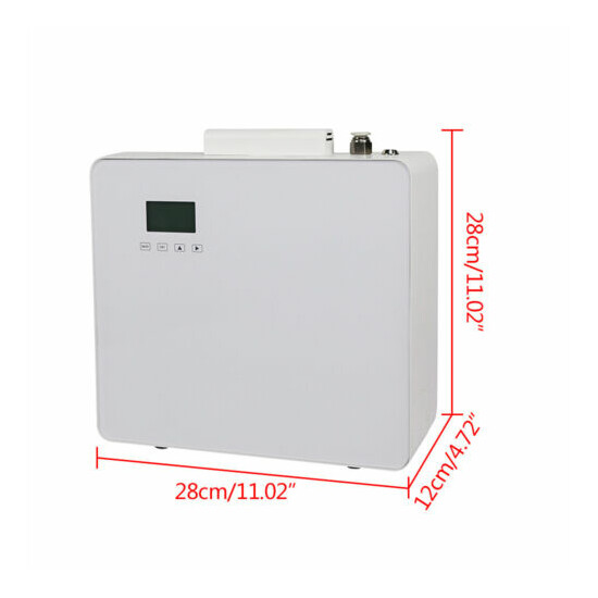 HVAC LCD Essential Oil Fragrance Nebulizing Diffuser Scent Machine Home 800ml image {5}