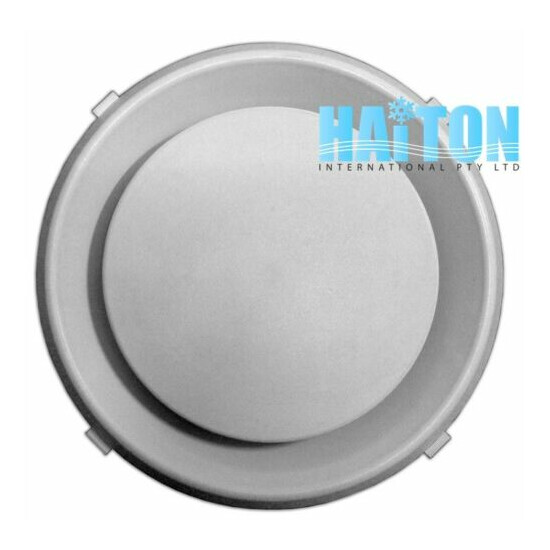 10" 250mm(Neck Size) /395mm(Face) SROUND DIFFUSER/PLASTIC AIR VENTS Model: RD250 image {1}