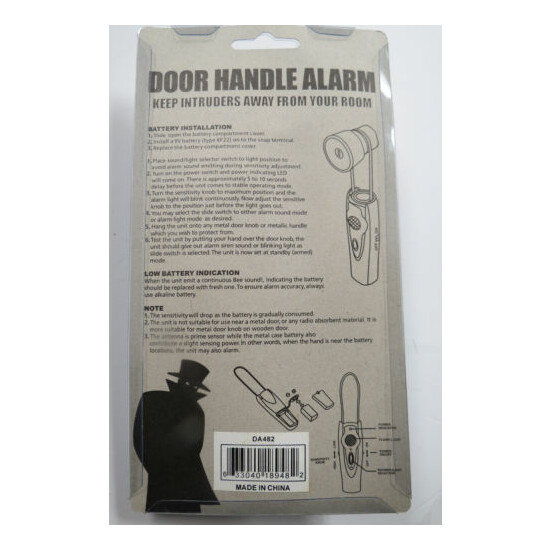 Door Handle Alarm - Brand New in Box image {2}