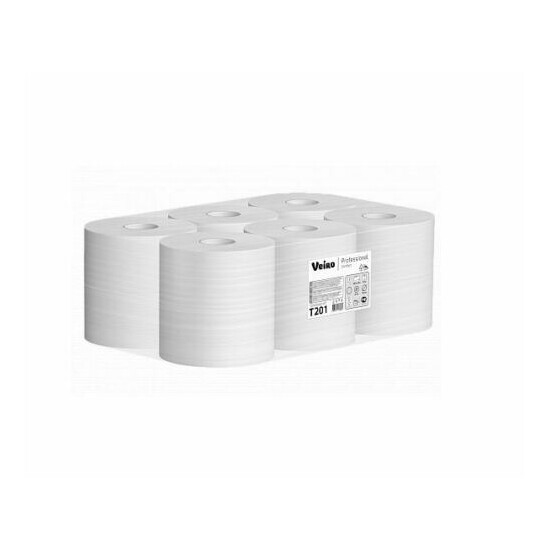 Toilettenpapier Comfort Mini Jumbo 1-lagig 12 Rollen a`200 m T201 image {2}