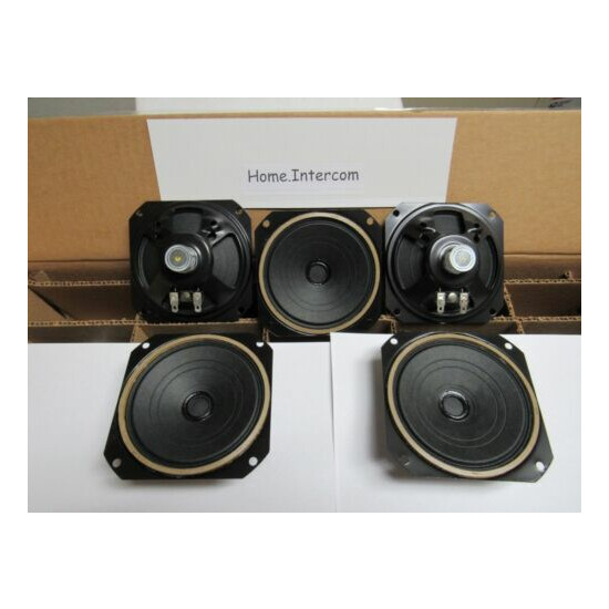 (5) Intercom 5" speakers fits AudioTech M&S N65RS, N35, 2w 45 ohm  image {2}