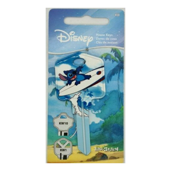 Disney Stitch Surfing House Key Blank - Collectable Key - Lilo & Stitch image {1}
