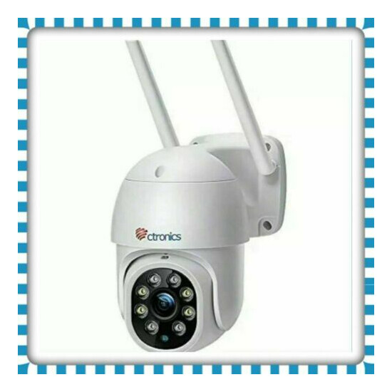 360° CCTV Camera Colour Night Vision Auto Tracking Security Camera Outdoor PTZ image {1}