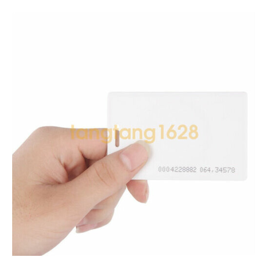 5pcs Long Range Proximity 125Khz RFID ID Card 1.9mm Thickness for Access Control image {2}