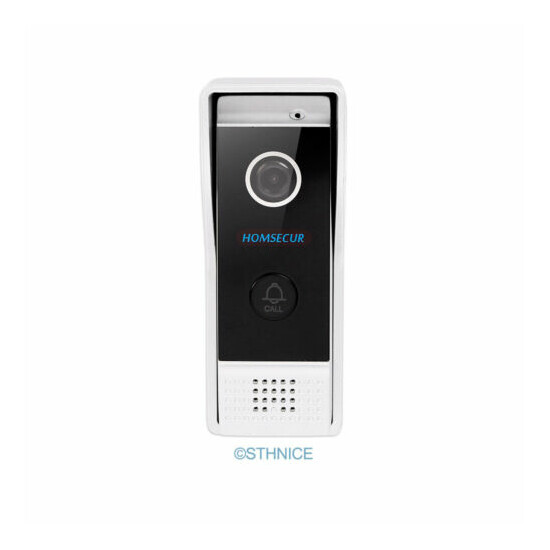 HOMSECUR 7" Wired Video Doorphone Entry Security Intercom Auto Photo Recording image {3}