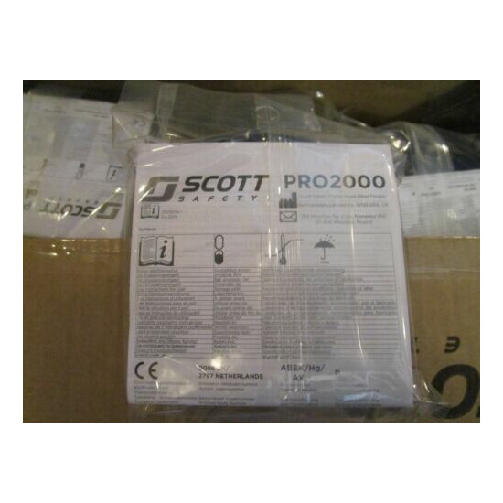 Scott p3 pro2000 Particle Filter Cartridge Gas Respirator 40mm NATO; 4/2030 exp image {2}