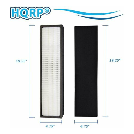 HQRP Replacement Filter for InvisiClean IC-7028 4 in 1 Full Size Air Purifier image {4}