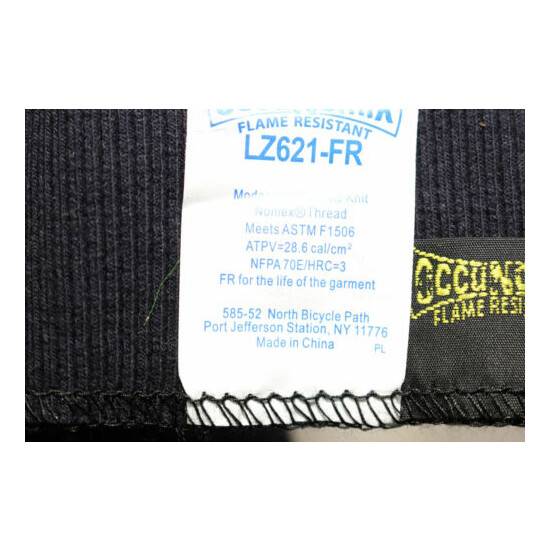 Occunomix Premium Flame Resistant Shoulder Length Winter Liner LZ621-FR DarkBlue image {11}