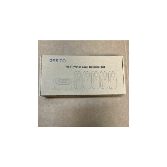 grsico wi-fi water leak detector kit image {1}