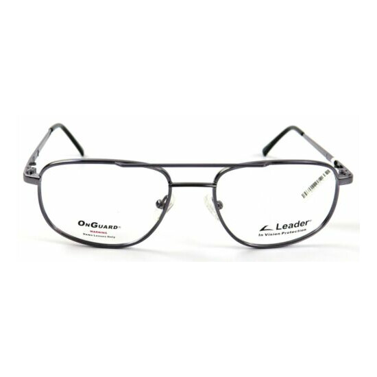 Hilco OnGuard Safety Glasses Frames OG 071P GUNM w/Side Shields, 54-18-140, NOS Thumb {2}