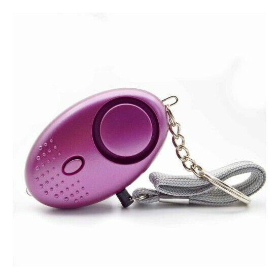 Personal Alarm for Women 130DB Security Alarm Keychain with LED Light image {4}