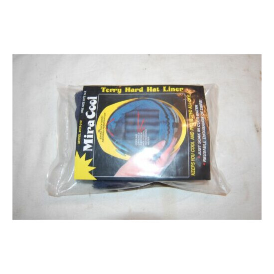 Mira Cool Terry Hard Hat Liner 919-018 One SizeFits All image {1}