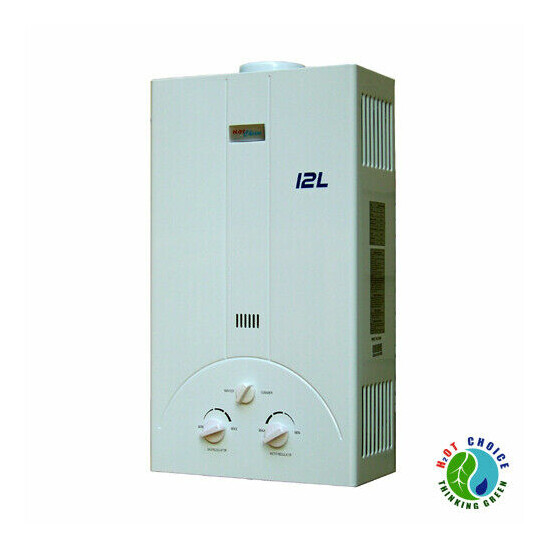 NEW LPG PROPANE GAS TANKLESS WATER HEATER 12L / 3.2 GPM image {1}