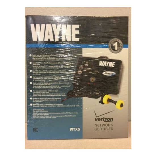 Wayne WTXS Water Alarm image {2}