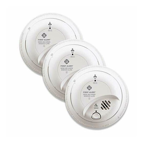 FIRST ALERT BRK SC9120B-3 Hardwired Smoke and Carbon Monoxide (CO) Detector with image {1}