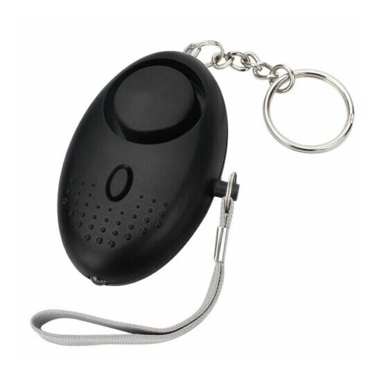 Emergency Personal Safety Keychain Alarm 140 Decibel with LED Flashlight LOUD image {3}