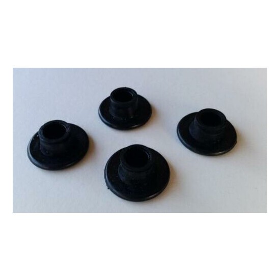 Eames Eiffel Replacement Glides Herman Miller Vitra & DWR (Set of 4) in black image {2}