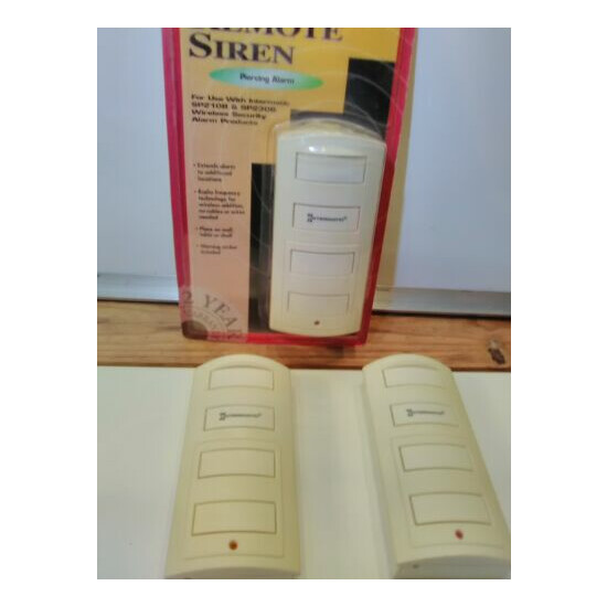 Intermatic Home Security Remote Siren Alarm Lot of 3 #SP501B (one new two used) image {1}