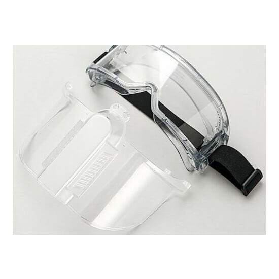 Anti-Fog Safety Goggle with Face Shield Attachment Mask 2020; Full Face Shield image {2}