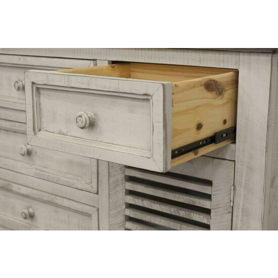 Crafters and Weavers Stonegate 6 Drawer Sideboard image {5}