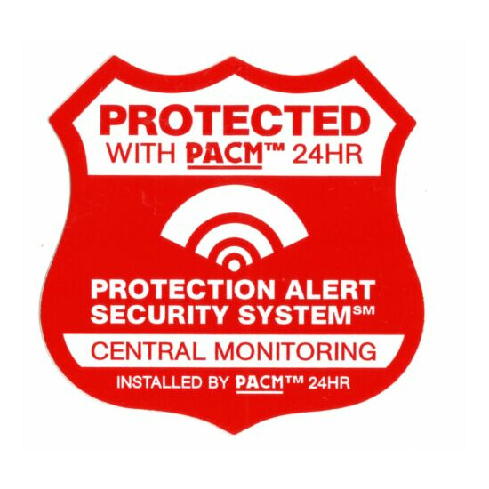2 Alarm Stickers 5 Security Camera Decals 2 Dog Warning Sticker See Store image {2}