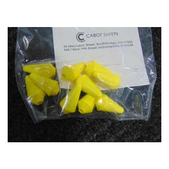 100 Pcs New Replacement E-A-R Caboflex Band Hearing Protector Ear Plugs Earplugs image {3}