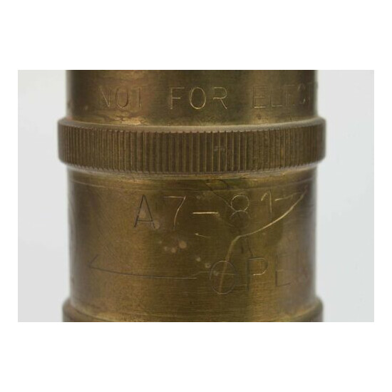 Giacomini A7-81 Portable Brass Spray Fire Hoze Nozzle 647X NS100G image {6}