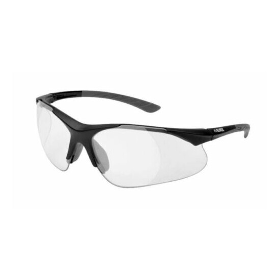 Elvex RXFIVE 0.75 Clear Full Reading Reader Ballistic Safety Glasses Z87+ image {1}