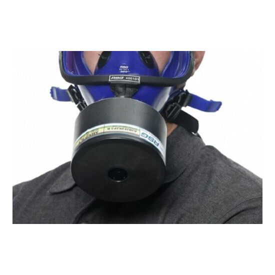 Filter Canister 40mm for Mask Respirator, Chemical Handling new exp 2025 image {1}