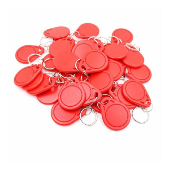 50PCS 13.56MHz IC Keyfobs Key tag for Access Control UID is Not Changeable image {2}