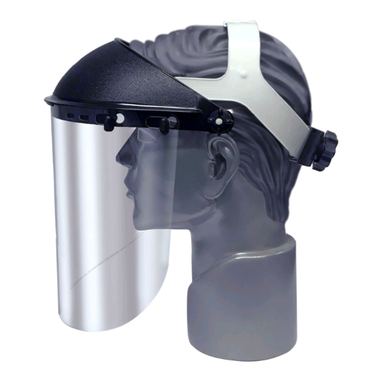 Faceshield Headgear with Ratchet Adjustment (Visor Faceshield Included) **NEW** image {1}