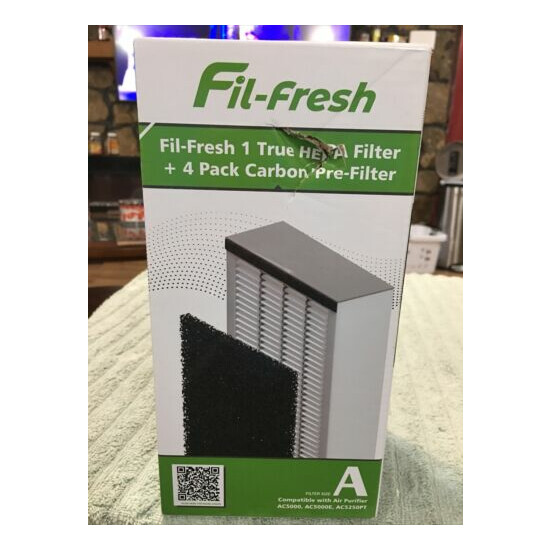 Fil-fresh 5250 True Hepa Filter Size A, 1+4 pack New image {1}
