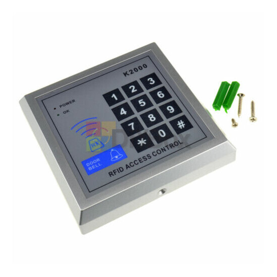 System Security IC/ID RFID Proximity Entry Door Lock Access Controller Key Fobs image {3}