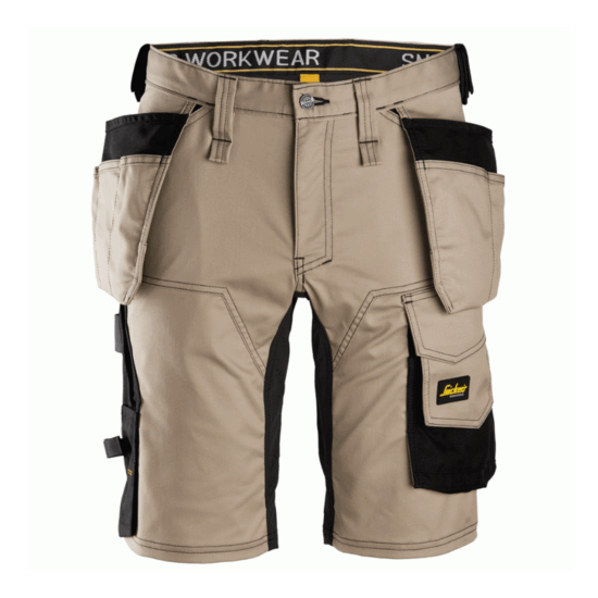 Snickers 6141 AllroundWork Stretch Shorts Holster Pockets - True Blue image {10}
