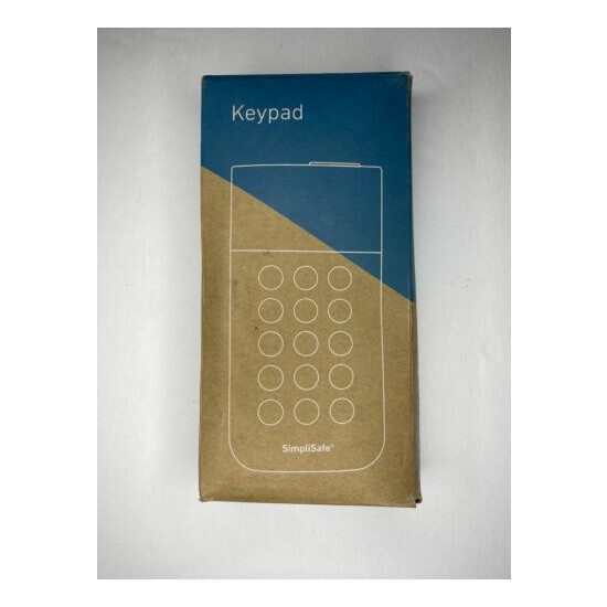 SimpliSafe Keypad KP3W Wireless Keypad White New Opened Box See Pictures image {1}