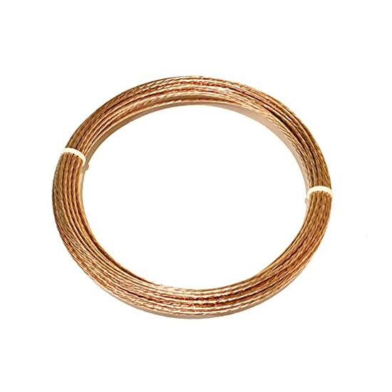 Soft Annealed Ground Wire Stranded Bare Copper 4 AWG Pool Spa 200A Service 10 FT image {4}