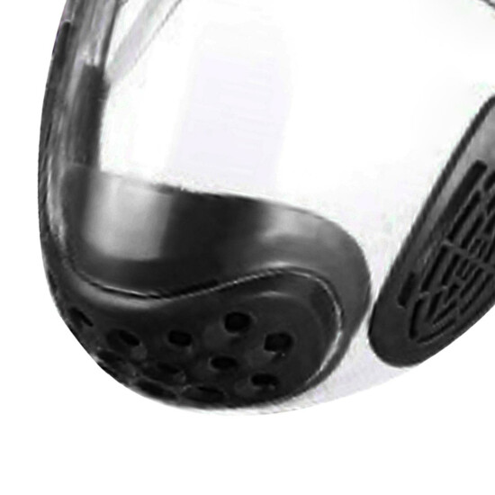 Durable Mask Face Shield Combine Plastic Reusable Transparent Face Mask image {12}
