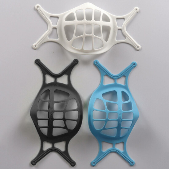 Silicone Mouth Bracket Inner Support Frame Covers for Face Mask Breathable image {3}